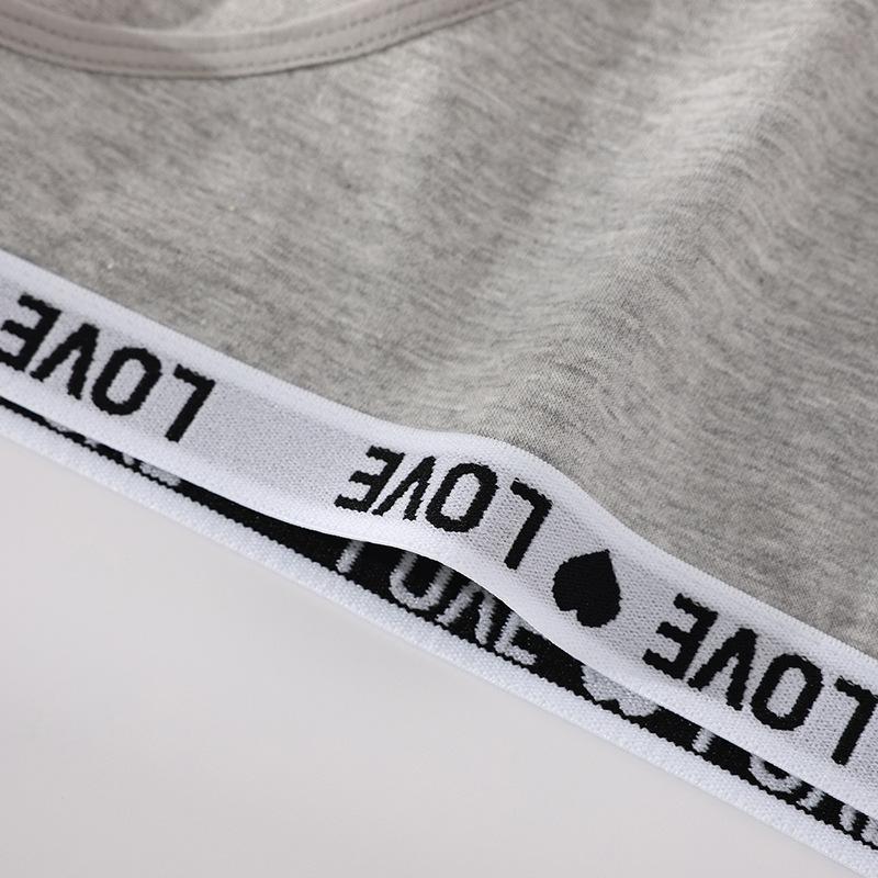 Chiloți de damă Chiloți sexy Drăguți cu litere Chiloți pentru fete Lenjerie de corp feminină respirabilă elastică