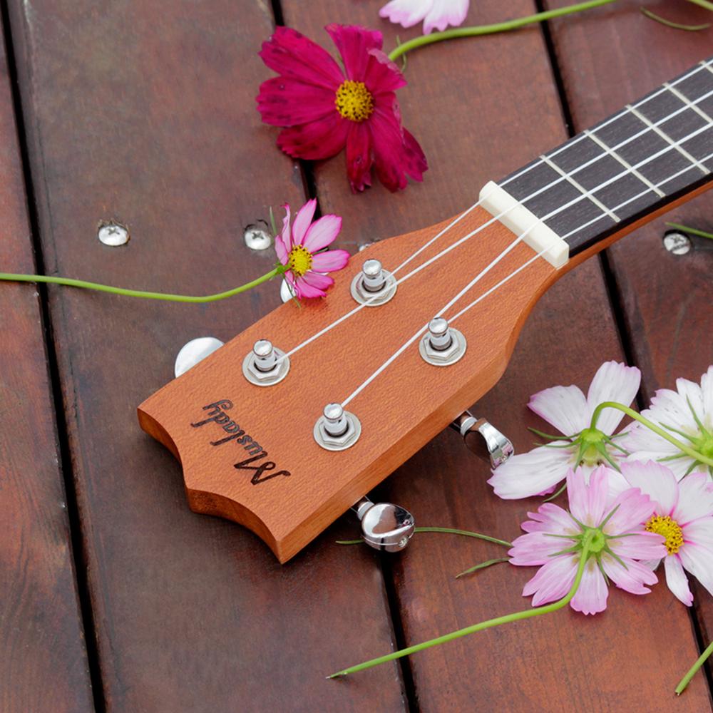 21 Inch Concert Ukulele Acoustic Hawaii Little Guitar +Tuner +Pick +Strap