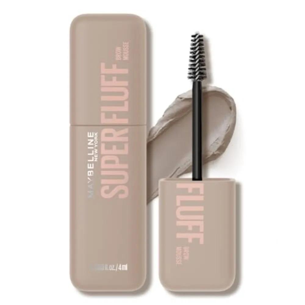 Maybelline Super Fluff Brow Mousse 01 Gray Brown 4ml Set of 2 2-piece set