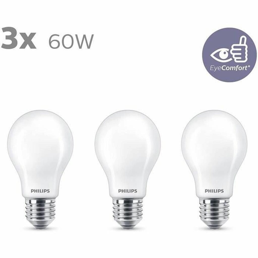 LED Lamp Philips Bombilla E 7 W 60 W 806 Lm (2700k)