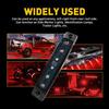 10X LED Side Marker Amber Red Lights Clearance Light Truck Trailer RV Waterproof