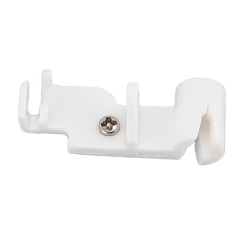 Plastic Needle Threader Plate Metal White Sewing Machine Needle Threader Easy Installation Multifunctional Threader Plate Unit