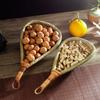 Reine natürliche grüne Bambusprodukte Küchenbedarf Handgeflochtenes Reissieb Suppenlöffel Nudeln Haushalt Abtropflöffel