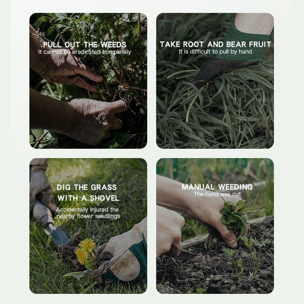 Cracks Crevice Weeds Remover Tool 2 in 1 Garden Tools Durable Weeds Pullers Garden Use