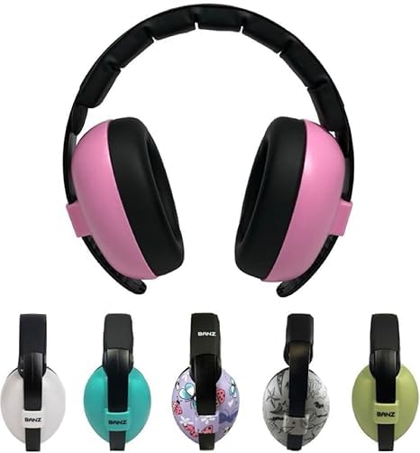 

Banz Baby Kids Soundproof Earmuffs Pink