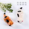 Zakka Cute Cat Chopstick Holder Tableware Japanese Style Underglaze Restaurant Simple Oval Spoon Bracket Utensil for Kitchen