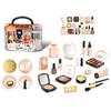 Girl Children Simulation Cosmetics Princess Makeup Lipstick Nail Play House Toy Set (Non-Smear)