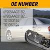 Door Handle For 2002-2006 Toyota Camry Chrome Gray Front Rear Left Right Inner