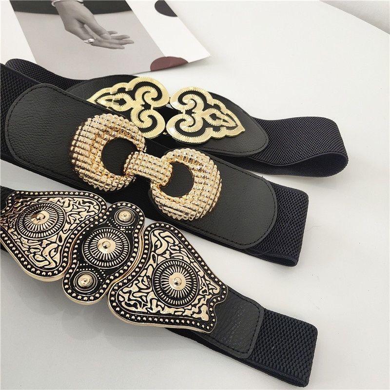 Ethnic Style Women's Decorative Waist Belt With Elegant Design For Retro Outfits