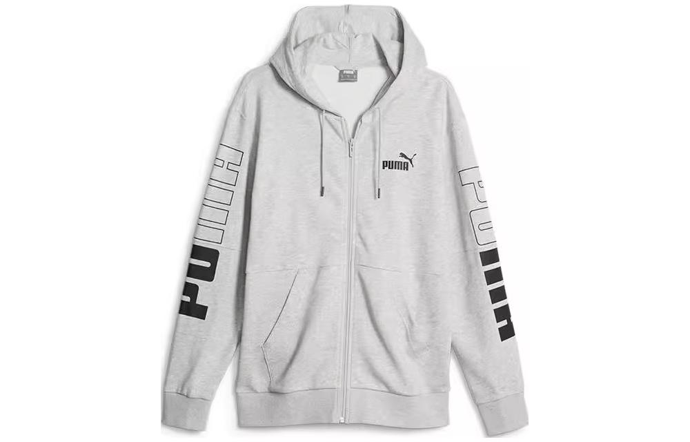 PUMA Jackets Men s Gray Hooded Moderate Other 679606-04 L