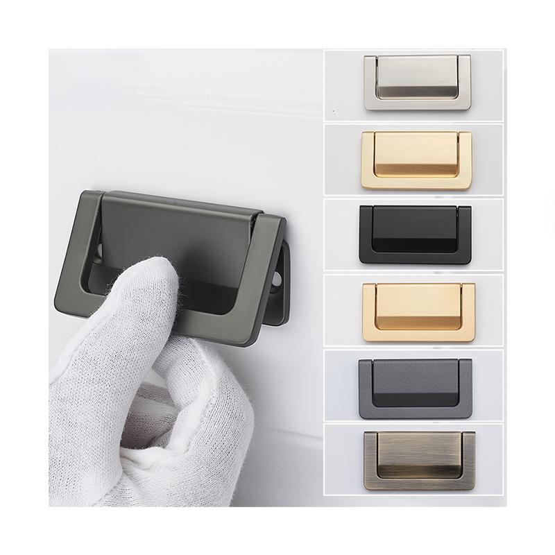 Modern Gold Finish Drawer Cabinet Handle Kitchen & Bedroom Dresser Door Pulls Office Use