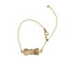 BONBEAU Morris pajarita colgante pulsera chapada en oro