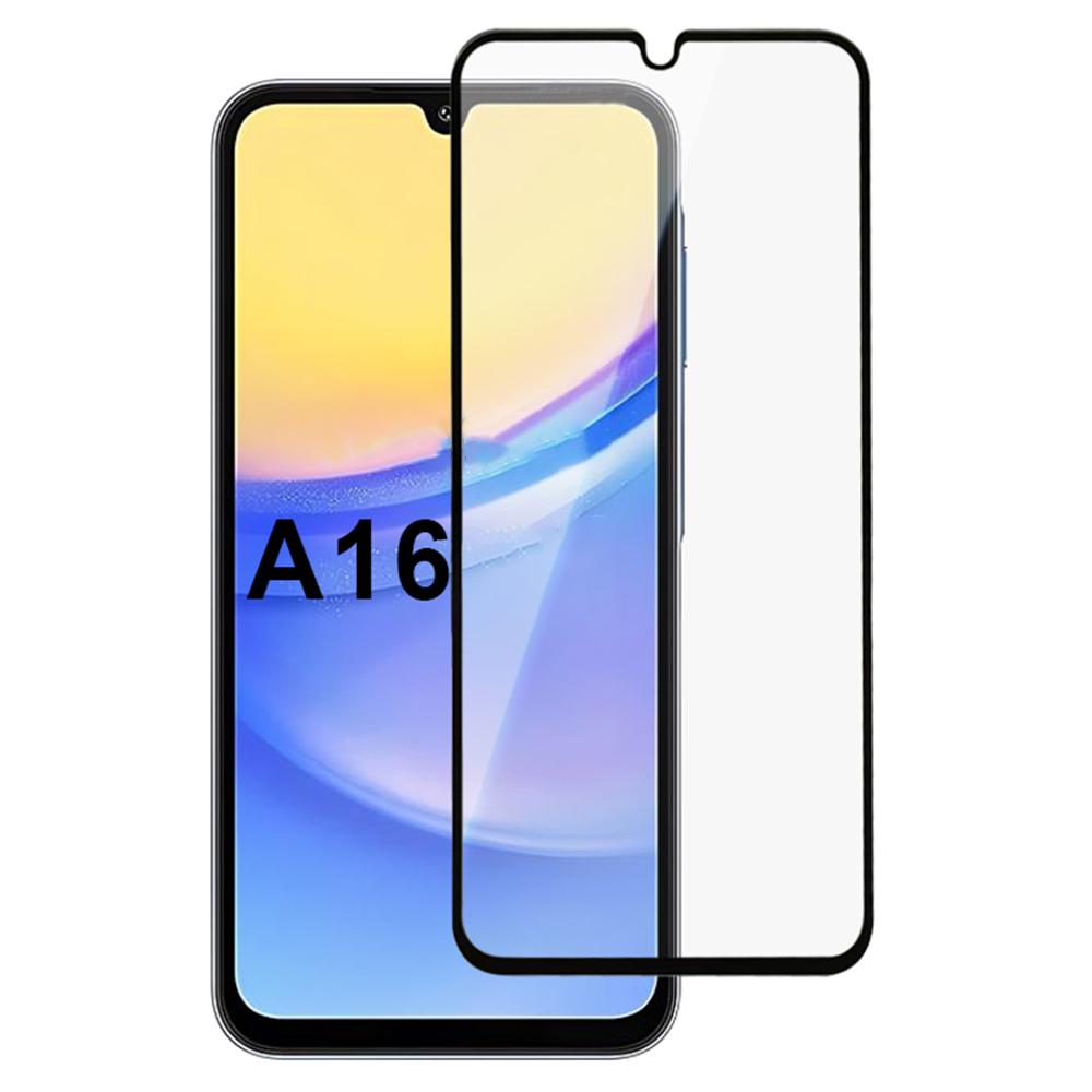 

For Samsung Galaxy A16 5G/A16 4G High Aluminum-Silicon Glass Screen Protector 2.5D Silk Printing Type A