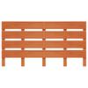 Headboard Wax Brown 150 Cm Solid Pine Wood