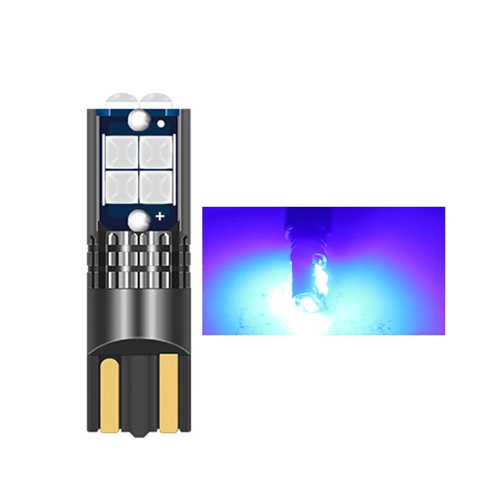 T10 1Pc Car LED Interior Side Light Marker Parking Bulb Canbus No Error 6/10SMD Auto Driving License Plate Bulbs Super Bright