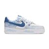 Nike Air Force 1 Lv8 Universe Rift Leder Low-Top Skateboard-Schuhe Herren Himmelblau HV1795-141(Team1068-)