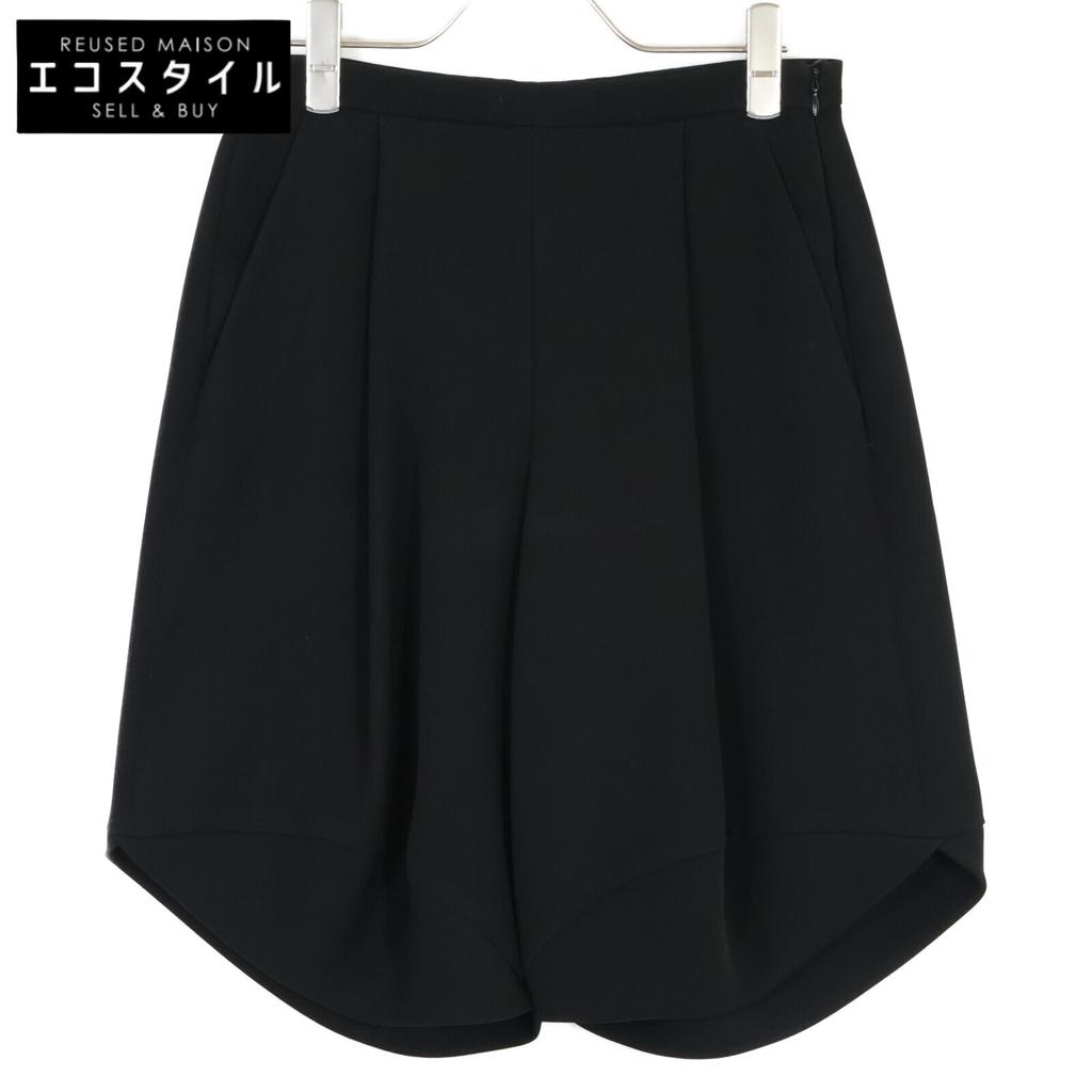 Giorgio Armani Black 21 Year 2SHPB012 T002M Balloon Short Pants Bottoms 40 blackUsed