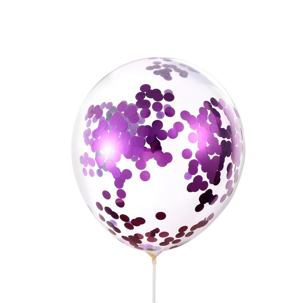 12-Zoll Runde Paillettenballons für Party- und Hochzeitsdekorationen