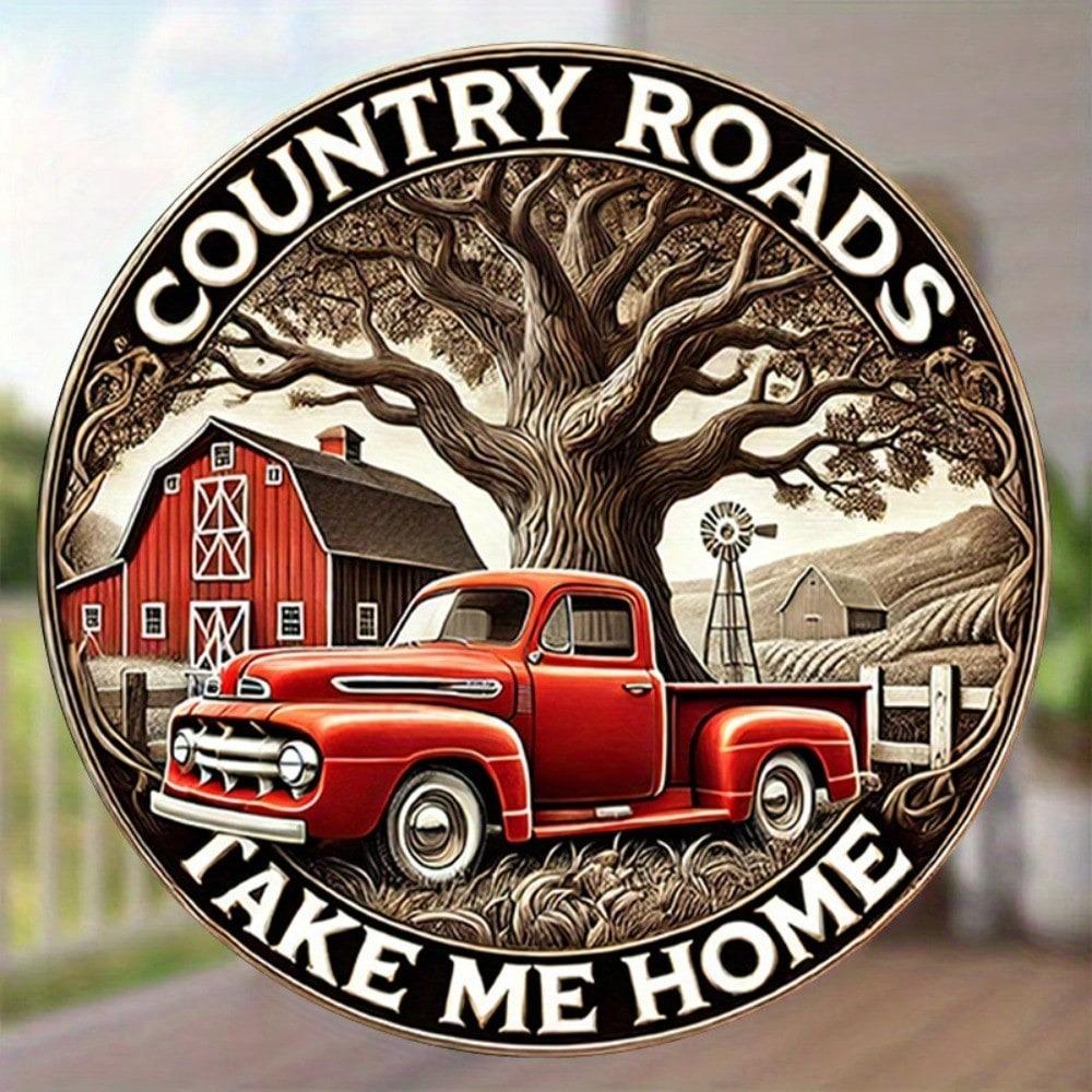 Vintage Metal Tin Sign Home Decor Wall Art Funny Bar Cafe Bathroom