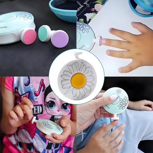 DONGFANGB Electric Nail File, for Babies, Infants, and Newborns, with a Safe, Quiet, and Waterproof Design, Perfect for Adults, Children, and Seniors,