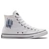 Converse Chuck Taylor All Star Alpargatas de Cano Alto Simples e Versáteis Unissex Branco