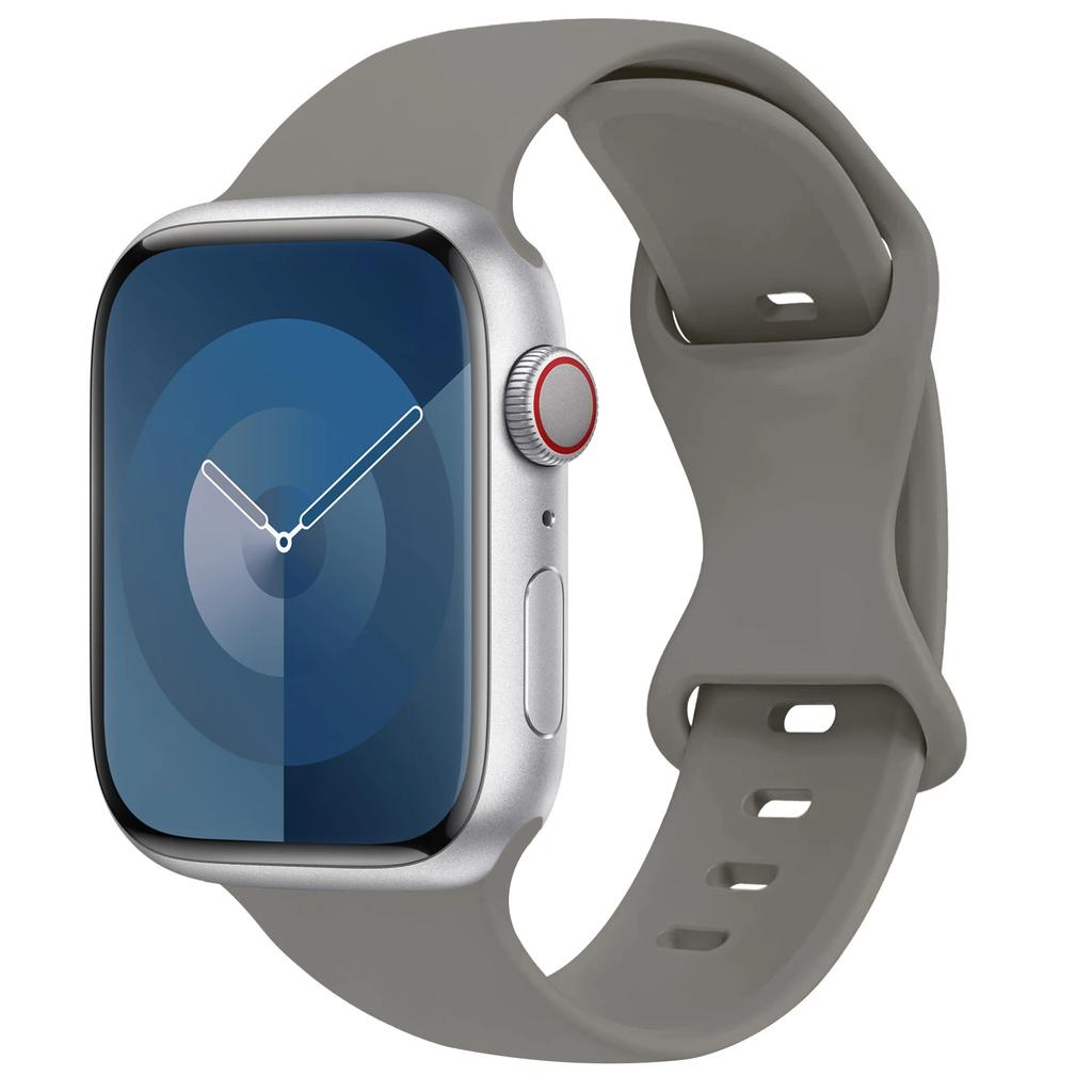 Silikonarmband für Apple Watch Band 45mm 44mm 41mm 40mm 42mm 46mm ultra 49mm Sportarmband correa series 11 7 8 9 10 4 3 5 6 se