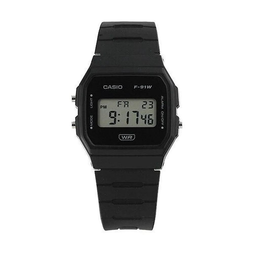 [Cio] Cio F-91WB-1ADF (F-91WB-1A) Digital Square Vintage Retro Unisex Urethane F-91WB-1ADF
