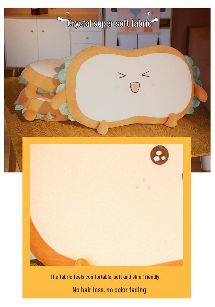 Cat Belly Memory Foam Summer Pillow - Cool Dormitory Cushion with Slow Rebound Core