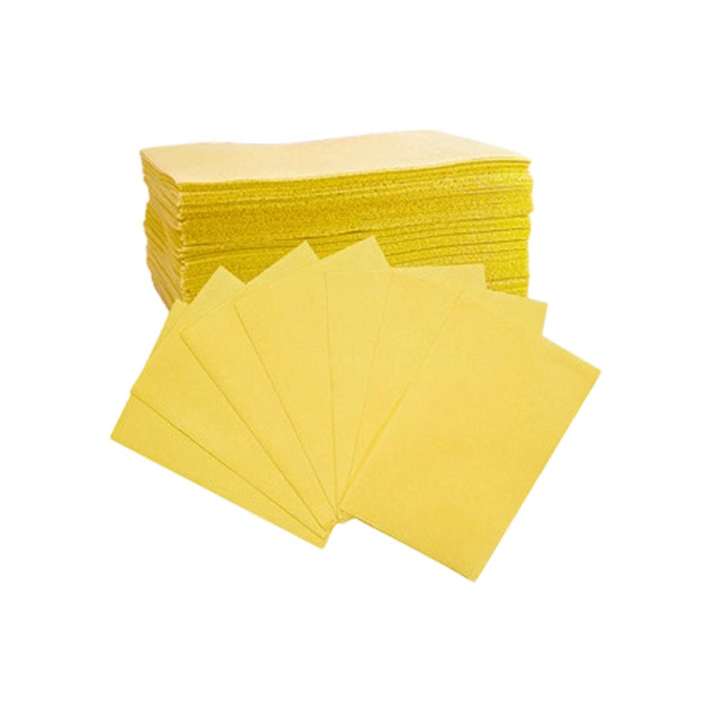 100pcs Floor Cleaning Sheets for Household Use Wood Tile Cleaner Sheets Floor Wax Cleaning Sheets Multi Surface Cleaning Solution