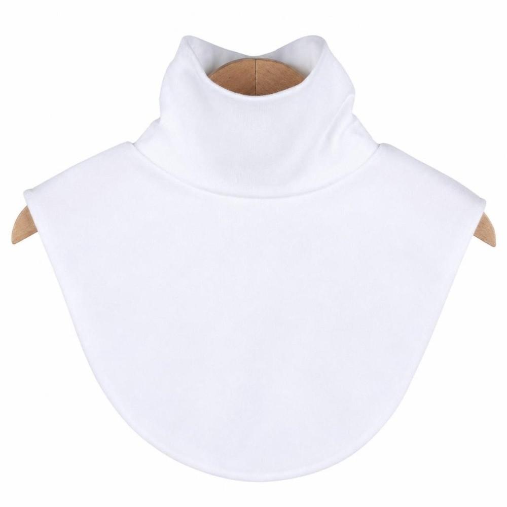 Detachable Fake Collar Warmer High Elastic Detachable Turtleneck Elastic Neck Cover For Women Men