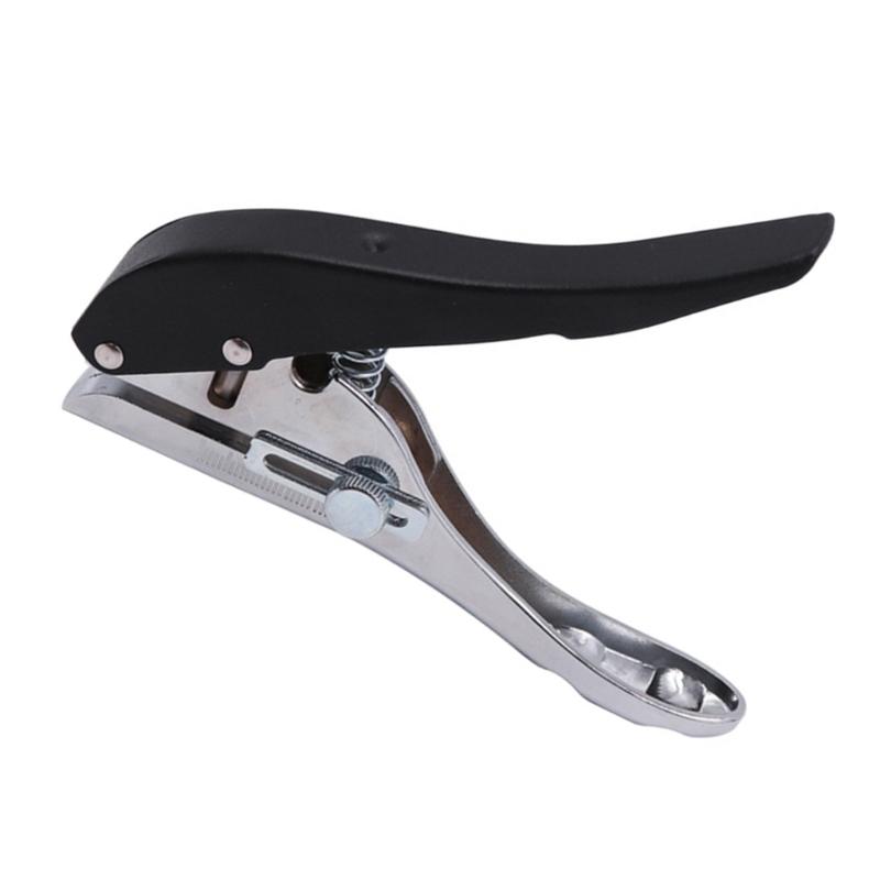 Portable Punch Pliers 10mm Hole Card Punching Tool Hand Countersink Drill Punch Tool for Cardboard Paper Crafts Labels