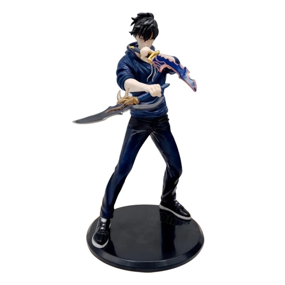 Anime Sung Jinwoo Shadow King Cheng Xiaoyu Handheld Action Figure Collectible Toy Gift 100% Brand New Model Ornament