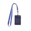 Lanyard ID Card Holder Office Supplies Badge Holders ID Holders with Neck Strap Wallet PU Leather Zipper Coin Purses Student
