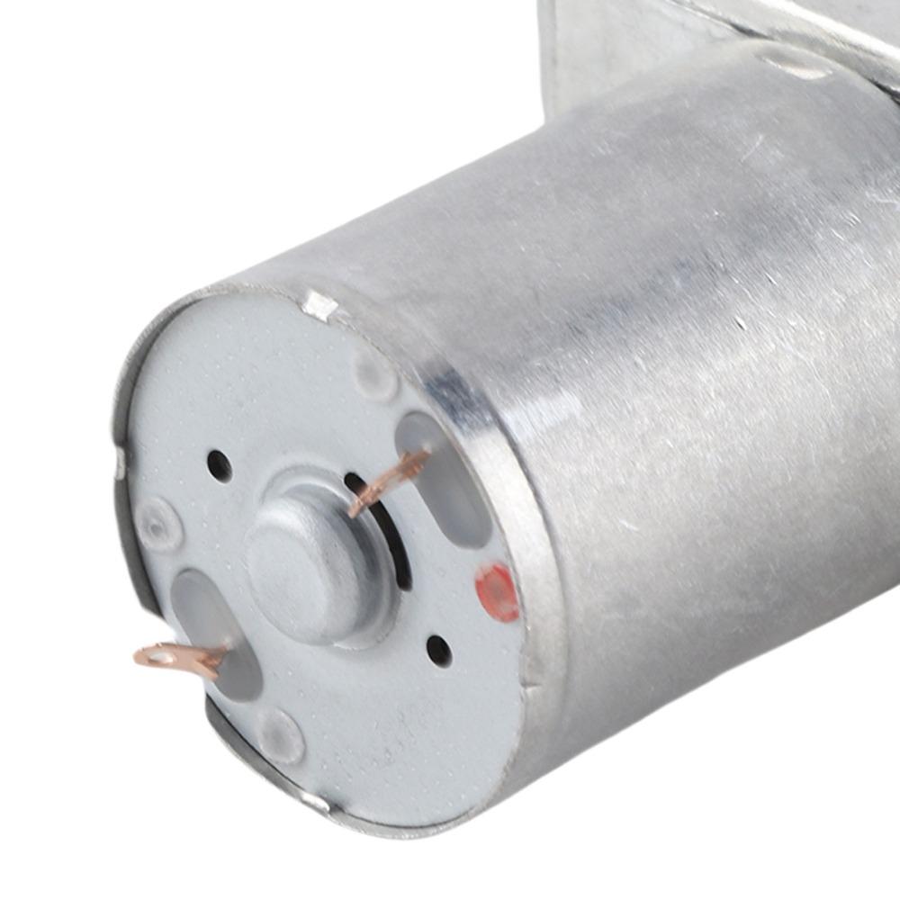 370WG Reduction Motor DC 12V Gear Motor Durable Geared Drive Motor DIY Projects