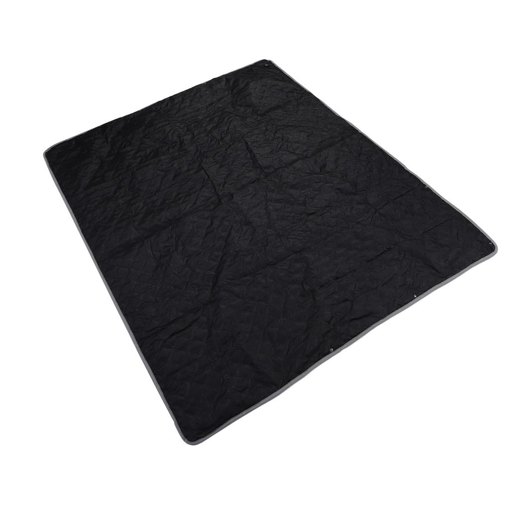 Podgrzewany koc wodoodporny, szybko nagrzewający się, wygodny polar, przenośna, podgrzewana mata na kemping i piknik