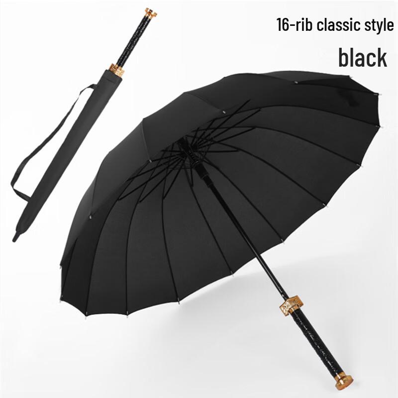 Samurai Sword Handle Straight Umbrella
