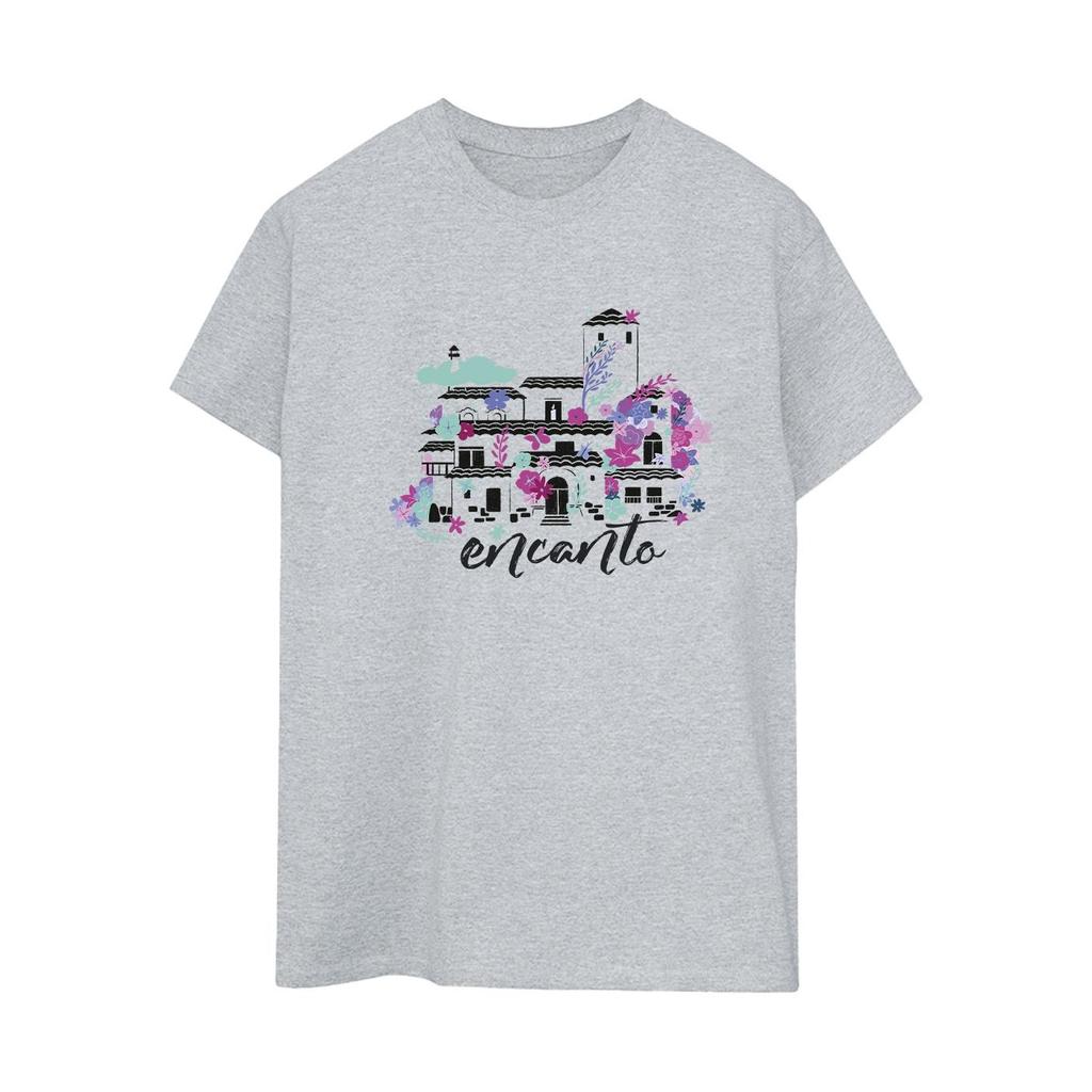 Disney Womens/Ladies Encanto Casita Cotton Boyfriend T-Shirt