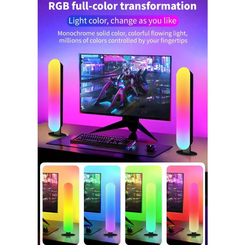 LED Light Strip Desktop Ambient Light Dimmable Remote Control Music Rhythm Light Living Room Bedroom Party Game Desktop Decor