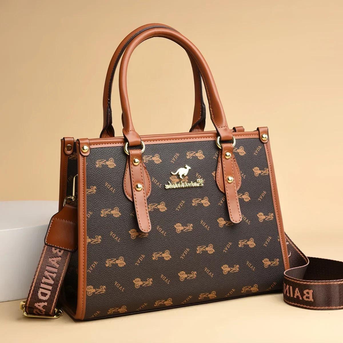 

Принтованная женская сумка большой вместимости, повседневная сумка, универсальная женская сумка через плечо