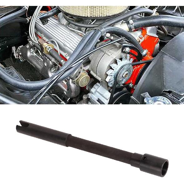 Oil Pump Drive Shaft, Oil Pumps Accessory High Strength Rugged Steel for SBC 283 302 327 350 5.7L