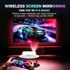 Vivicine S500 tragbarer Android 13 DLP 4K Projektor nativer 1080P Projektor Autofokus in 15000mAh Akku für Kino Outdoor Camping