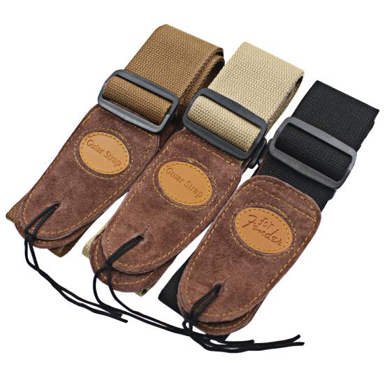 Widening Folk Acoustic Bass Cotton Adjustable Electric Guitar Belt Guitar Strap