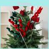 Weihnachts-Plüschgirlande mit Rot und Grün für Feiertagsdekoration und Geschenkverpackung