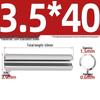304 Stainless Steel Slotted Spring Pin, Cylindrical Shaft Pin, Locating and Hollow Pin (M5-M12)