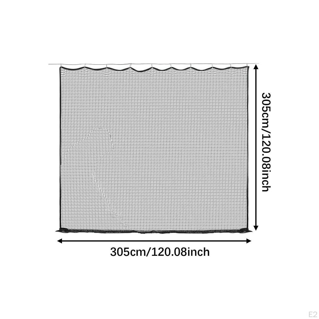 Golf Übungsnetz mit 32,8ft Seil Tragbar Einfacher Aufbau 10 ft x Schlagen für Softball