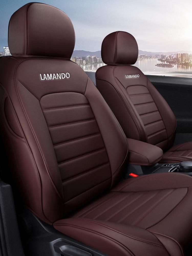 2015-19 VW Lamando Genuine Leather All-Season Seat Cushion Covers