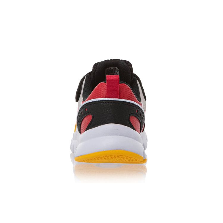 Li Ning Kids Aurora Wind V2 Comfortable Non-Slip Wear-Resistant Breathable Low-Top Running Shoes Kids sneaker Gray Red YKNR096-15
