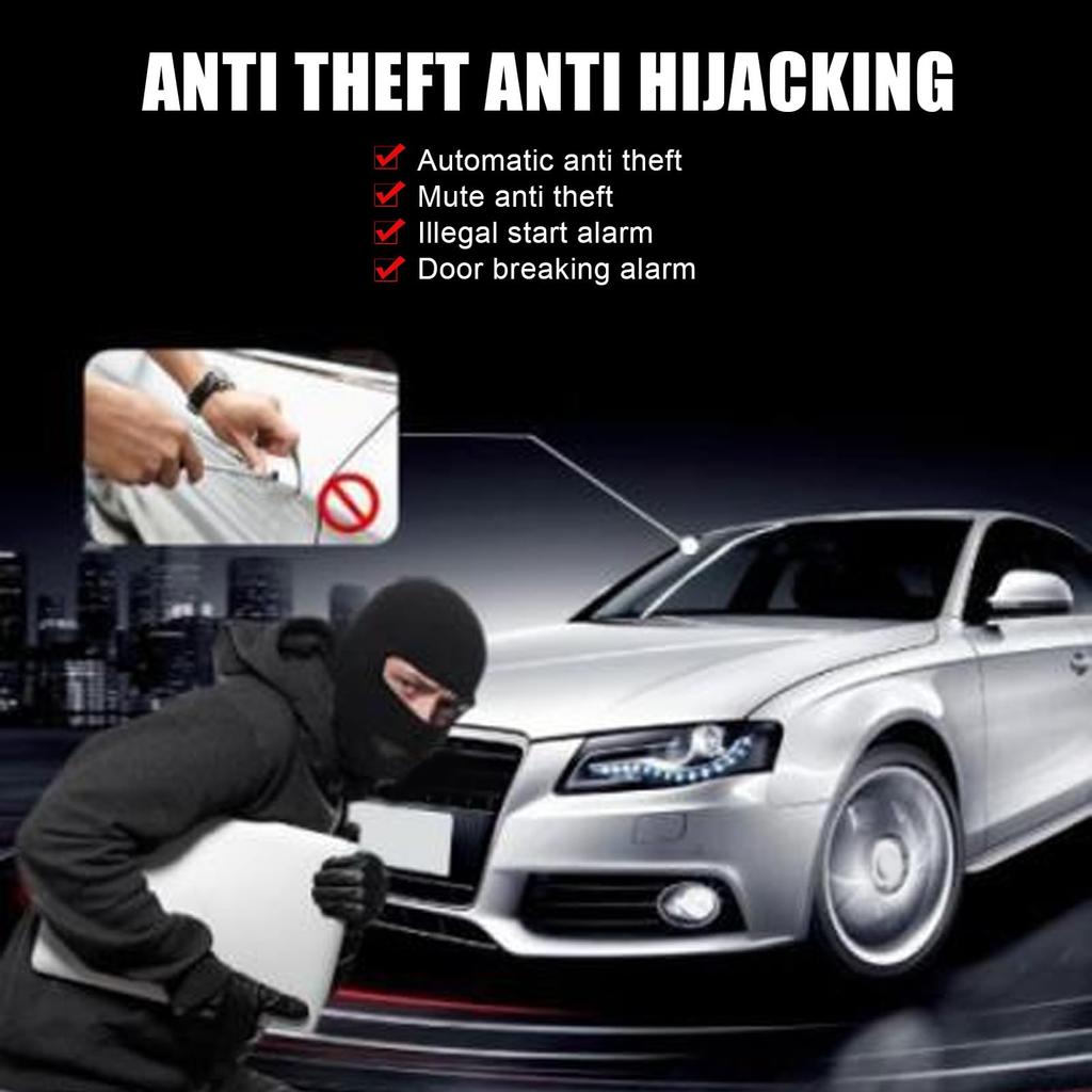 Car Keyless Entry System Kit Intelligent PKE Push Button Remote Start Kit Car Anti-Theft