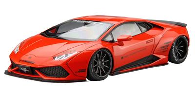 AOSHIMA Liberty Walk Serie LB Works Lamborghini Huracan Plastic Model 1/24 Nr.15 Ver.1
