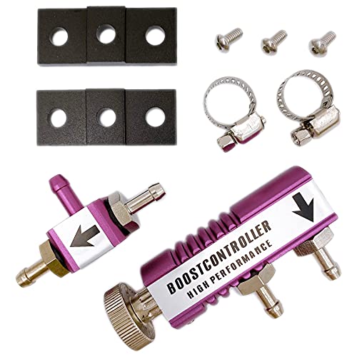 

Meliore Mechanical Boost Controller VVC Turbo Car Power Horsepower Up Engine TURBO Simple Universal Purple
